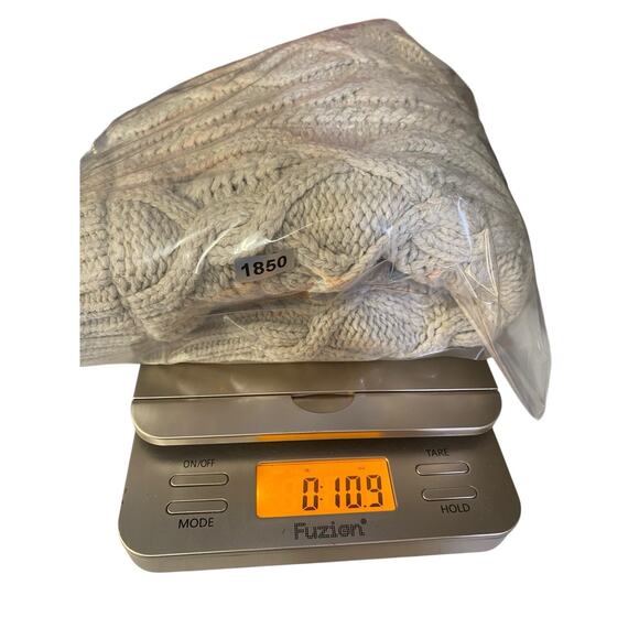 Baby Gap Sweater 2T 2 Years Cable Knit Fisherman Chunky Creamy White Wool Boys - Picture 9 of 9